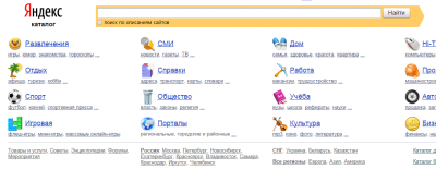 Яндекс.Каталог Яндекс.Каталог