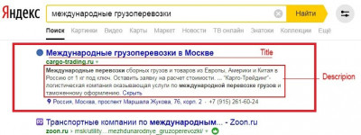 Рекомендации по заполнению мета тега title Мета-теги title и Description